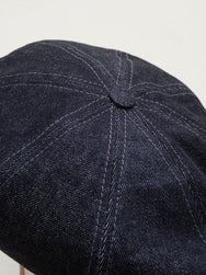 Stetson Hatteras Flat Cap / Denim Jean - Cotton Blue (6841139)