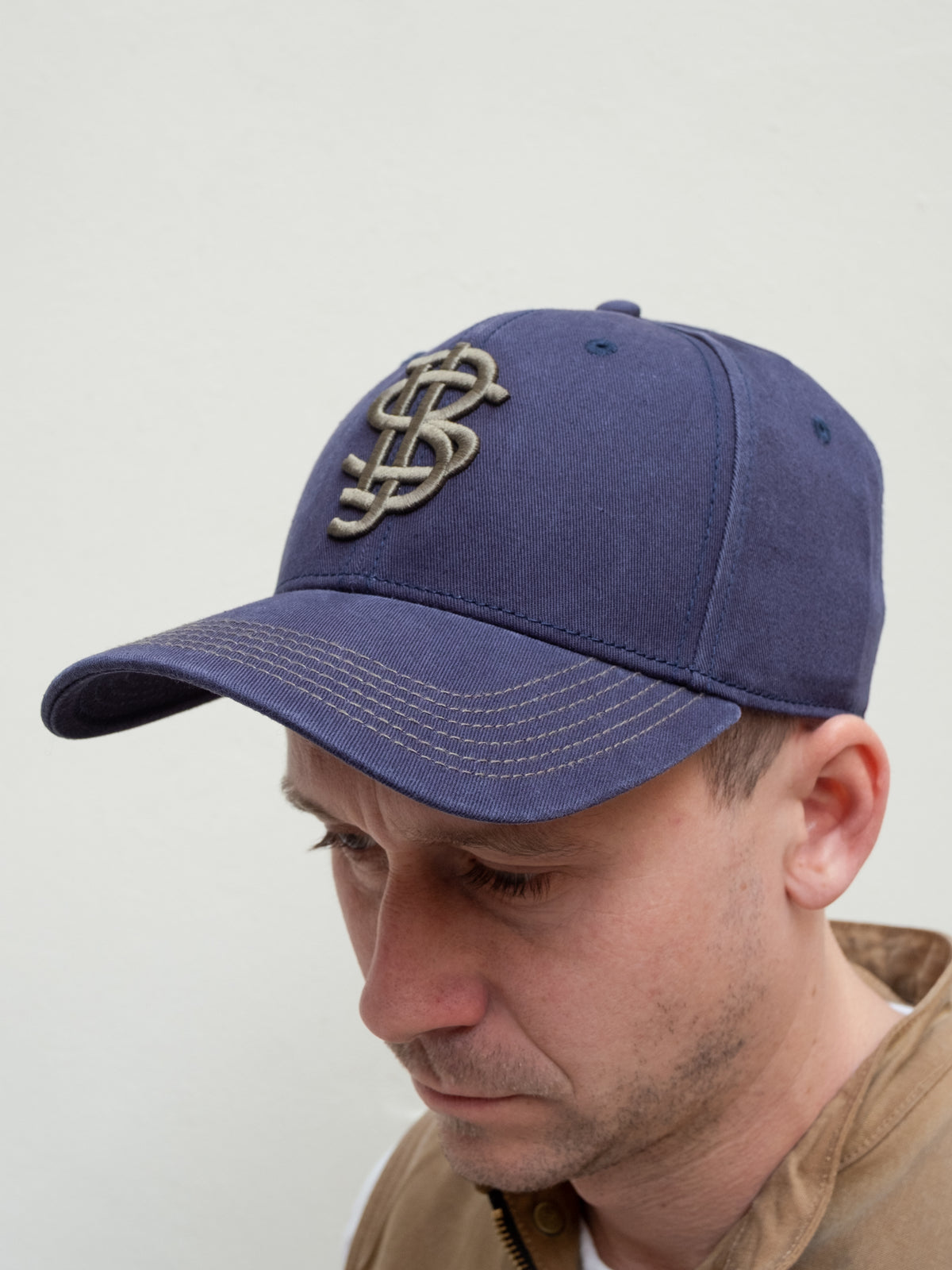 Stetson Stitched Logo Cap With UV Protection - Navy (7721125)