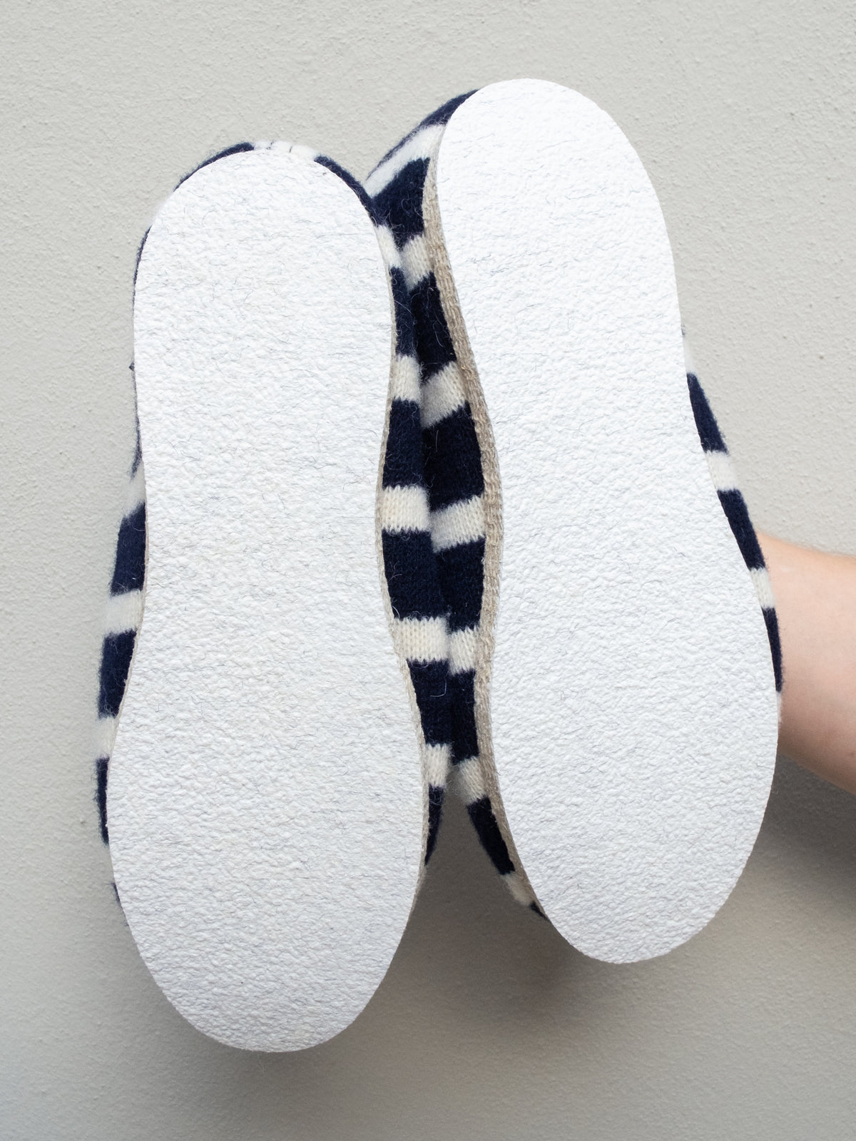 Armor Lux Striped slippers - Navy/White (0501)