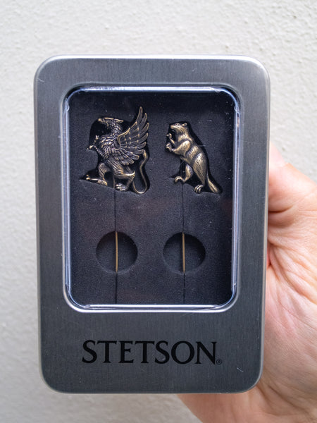 Stetson Historic Theme Hat Pin Set - Golden (9990901)