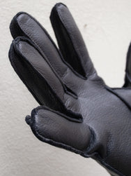 Stetson Leather Gloves / Deer-Cashmere - Black (9497901)