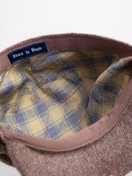 Fleurs de Bagne "LA GAPETTE" - Brown Herringbone
