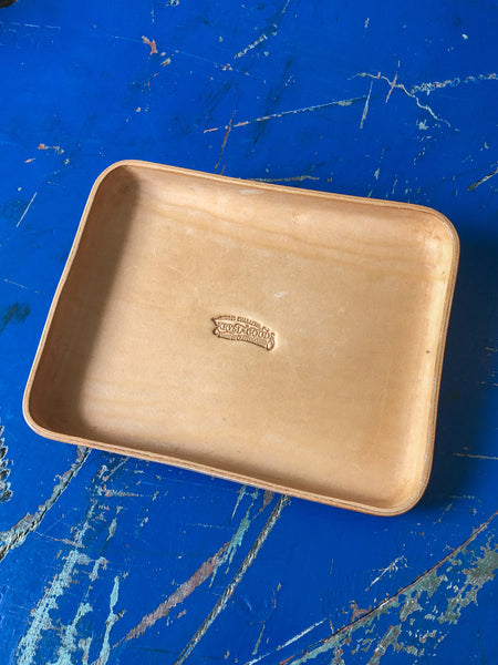 Krysl Goods Leather Tray Natural