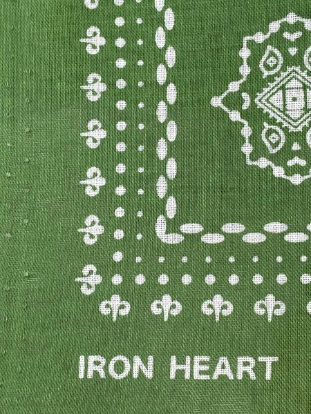 Iron Heart IHG-051-GRN “Bell” Print Bandana - Green