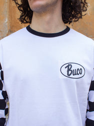 Buco BC22003 Baseball Tee Oval Logo/ Checkered
