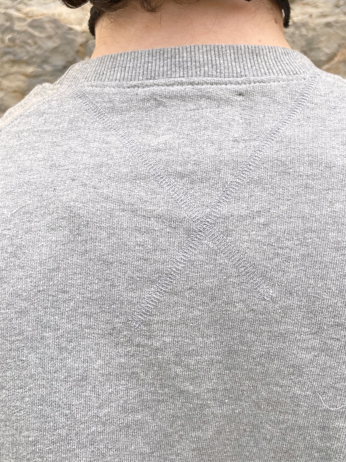 Nudie Samuel Logo Sweatshirt Greymelange