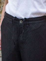 Black Sign “Saya”Adjustable Waist Trousers - Saya Black (BSSP-22510BLK)