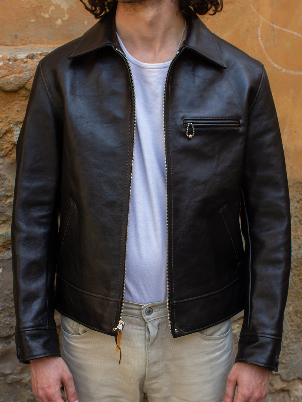 Joe McCoy MJ19115 30s Leather Sports Jacket - Nelson