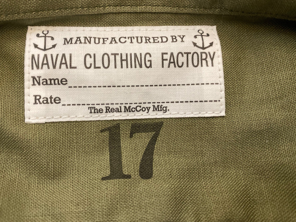 Real McCoy's MS19016 N-3 Utility Shirt L/S
