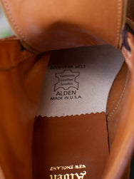 Alden 4511HC Plain Toe Boot - Snuff Suede