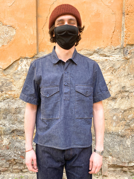 Indigofera Teeter Shirt Military Chambray