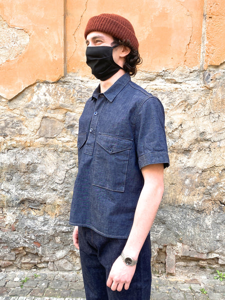 Indigofera Teeter Shirt Military Chambray