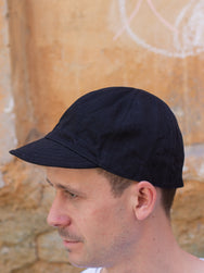 Black Sign 15oz Black Denim Mechanics Cap - Deep Black (BSSC-22901BLK)