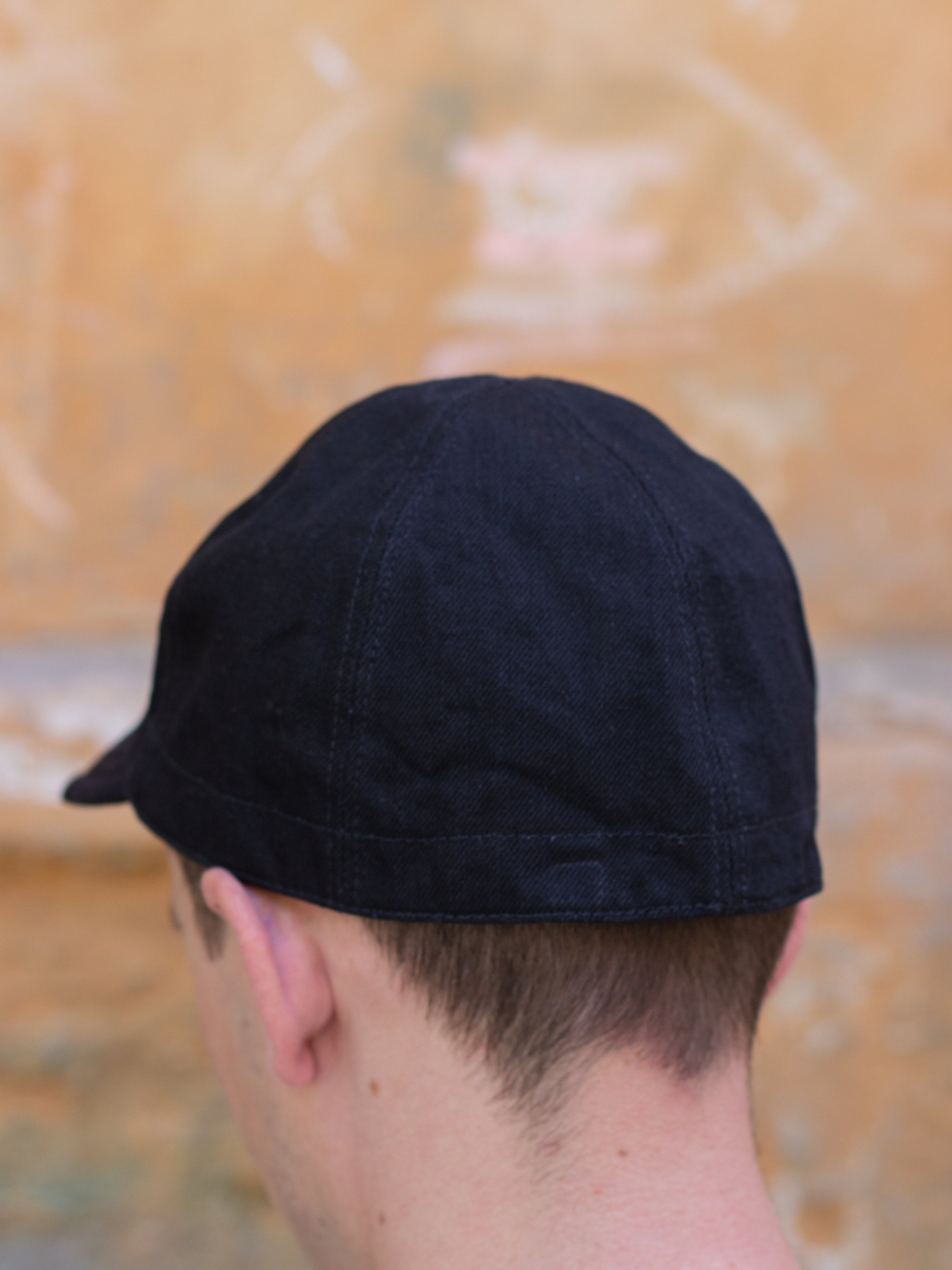 Black Sign 15oz Black Denim Mechanics Cap - Deep Black (BSSC-22901BLK)