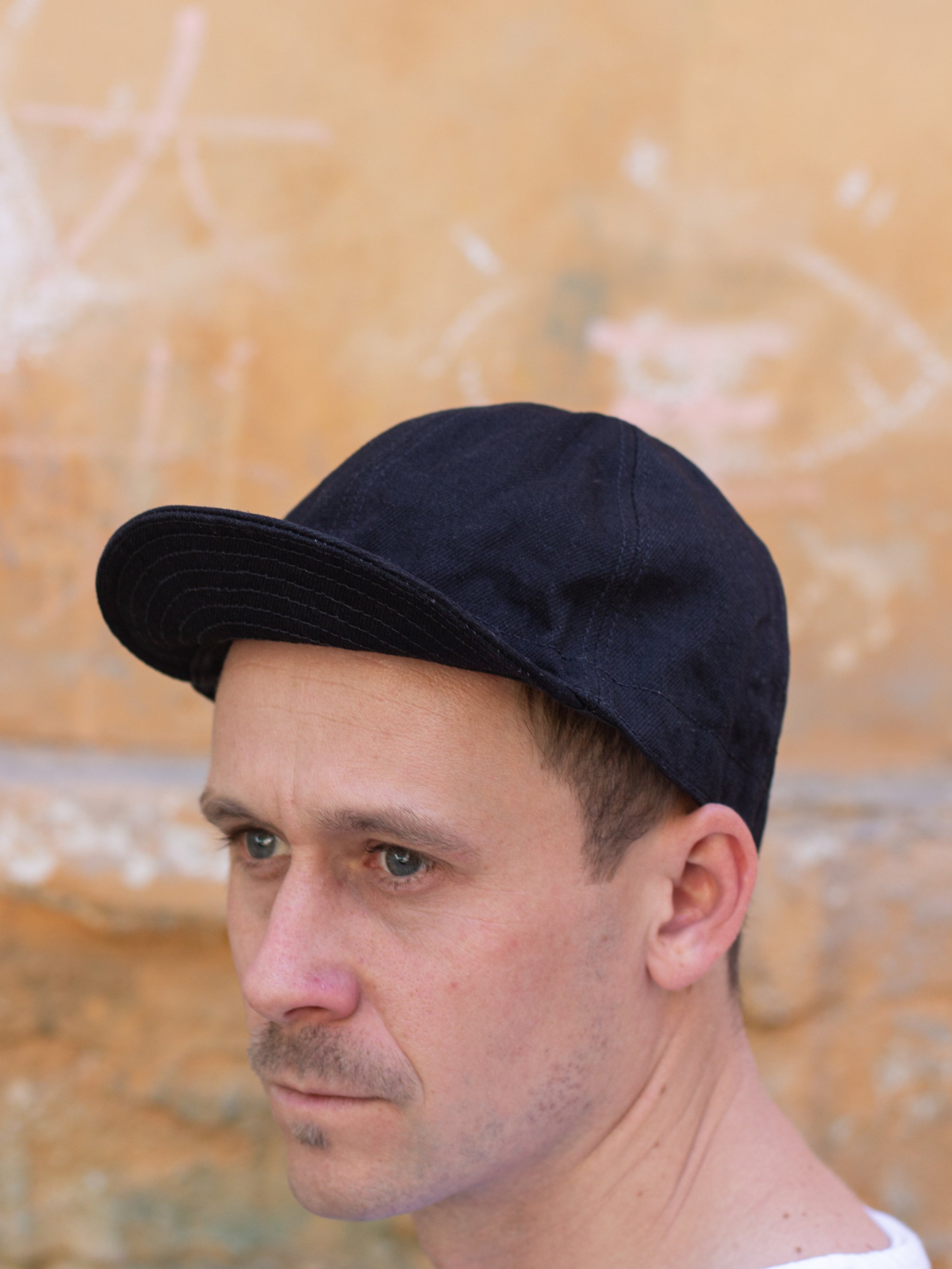 Black Sign 15oz Black Denim Mechanics Cap - Deep Black (BSSC-22901BLK)