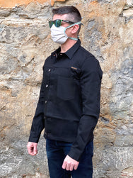 Nudie Jeans Ronny Dry Black Selvage