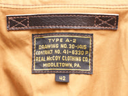 Real McCoy's MJ18101 Type A-2 Real McCoys MFG. Co.