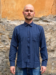 Hansen Garments Jesper Shirt Indigo