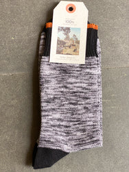 Nudie Jeans Rasmusson Multi Yarn Socks Black