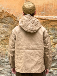 Black Sign Paraffin Deck Shirt  Desert Beige