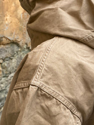 Black Sign Paraffin Deck Shirt  Desert Beige