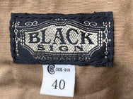 Black Sign Paraffin Deck Shirt  Desert Beige