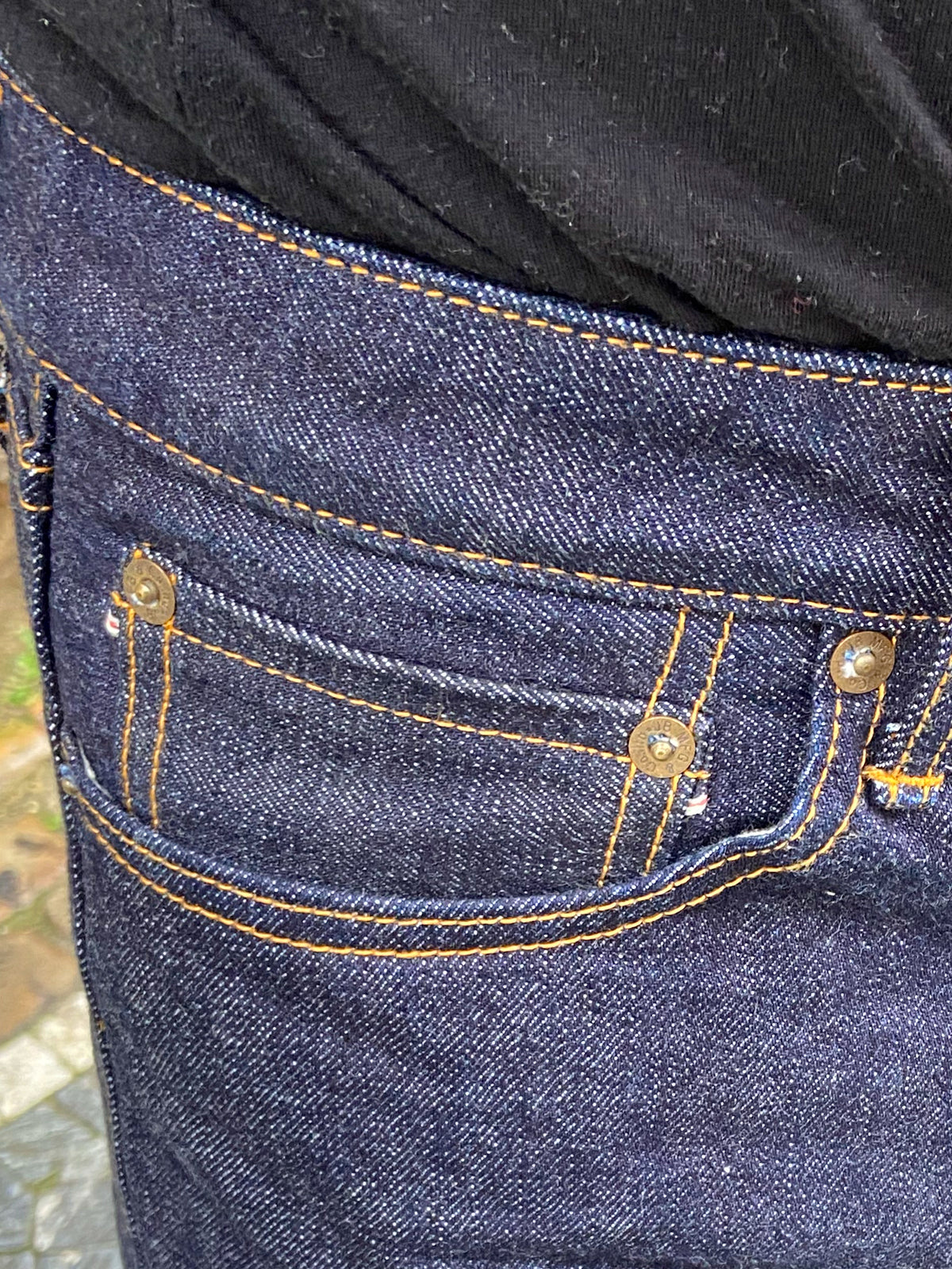 Japan Blue J201 Circle Tapered 14.8oz American Cotton Vintage Selvedge Jeans