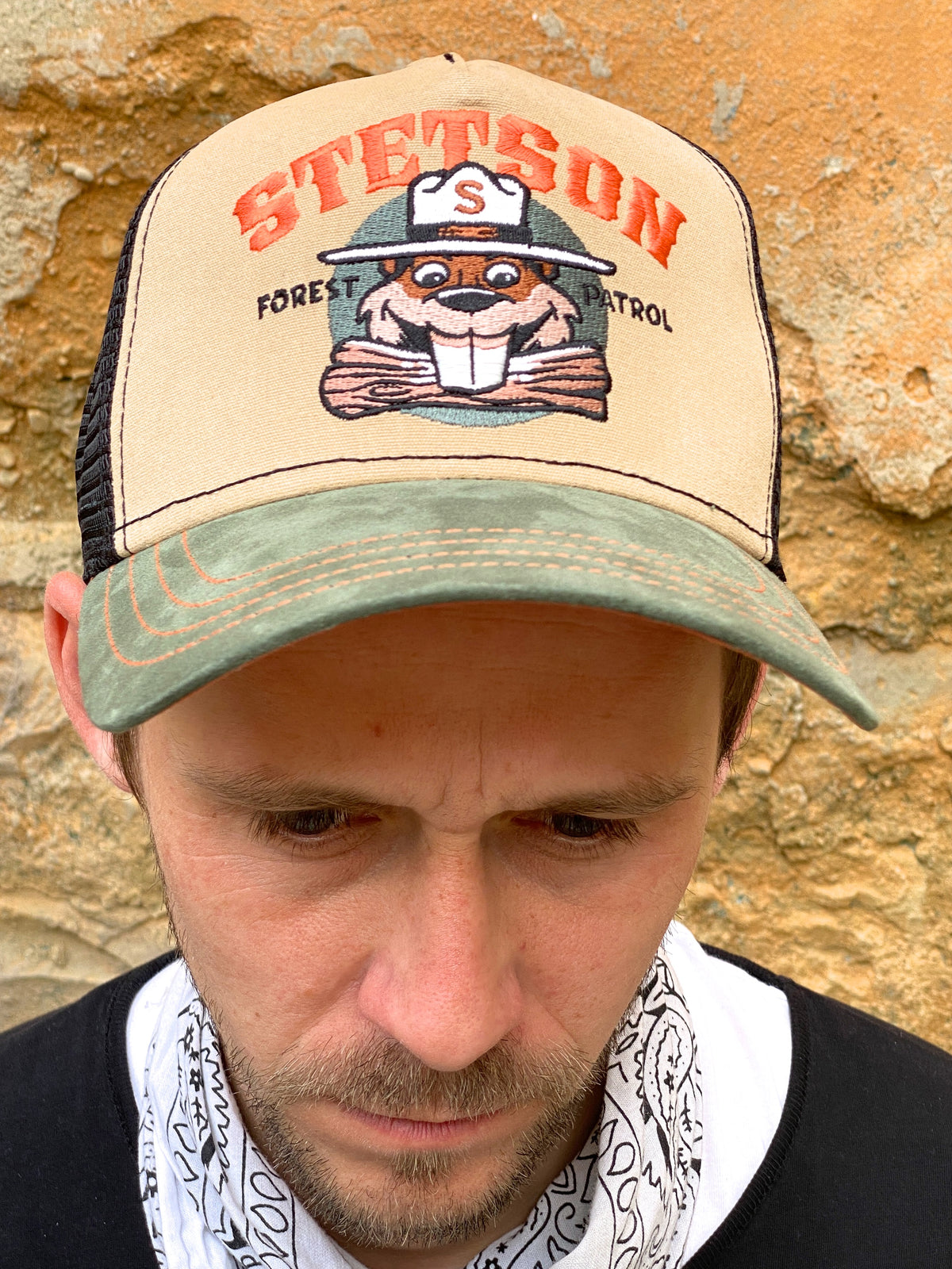 Stetson Forest Patrol Trucker Cap Black