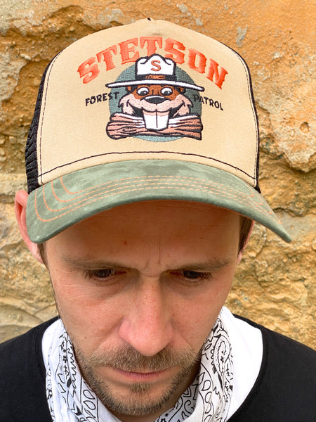 Stetson Forest Patrol Trucker Cap Black