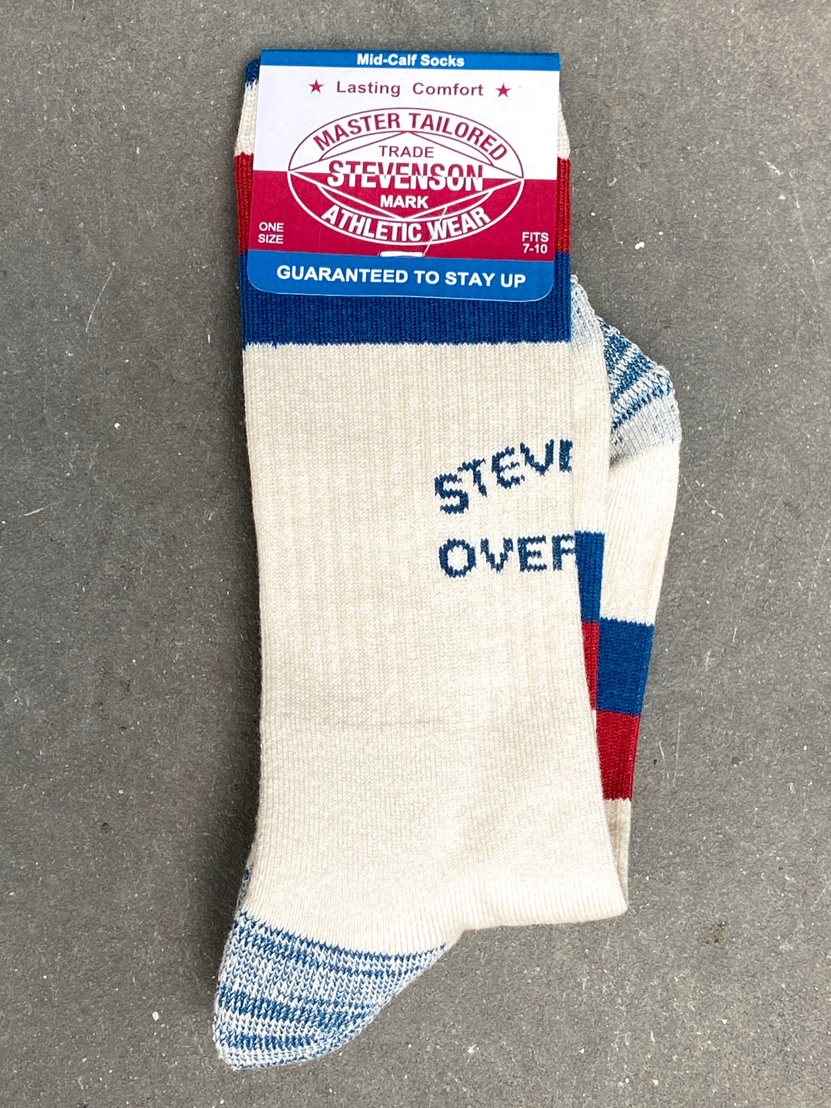 Stevenson Overall AS2-WH Athletic Socks White