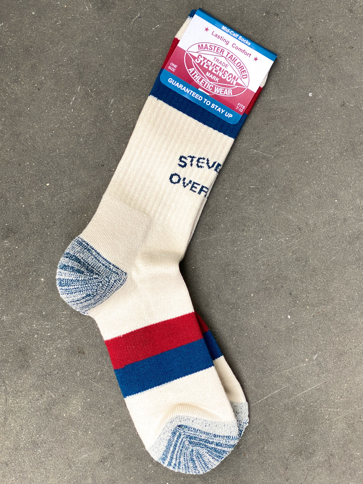 Stevenson Overall AS2-WH Athletic Socks White