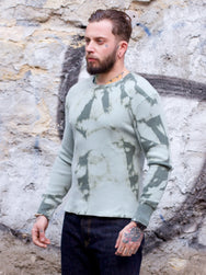 Eat Dust T-Thermal Waffle Jersey Army Green
