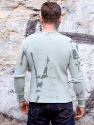 Eat Dust T-Thermal Waffle Jersey Army Green
