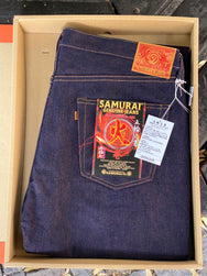 Samurai S5000GX-HII Indigo x Red (Fire) 17oz Jeans