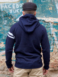 Momotaro 07-044i GTB Indigo Sweat Hoodie