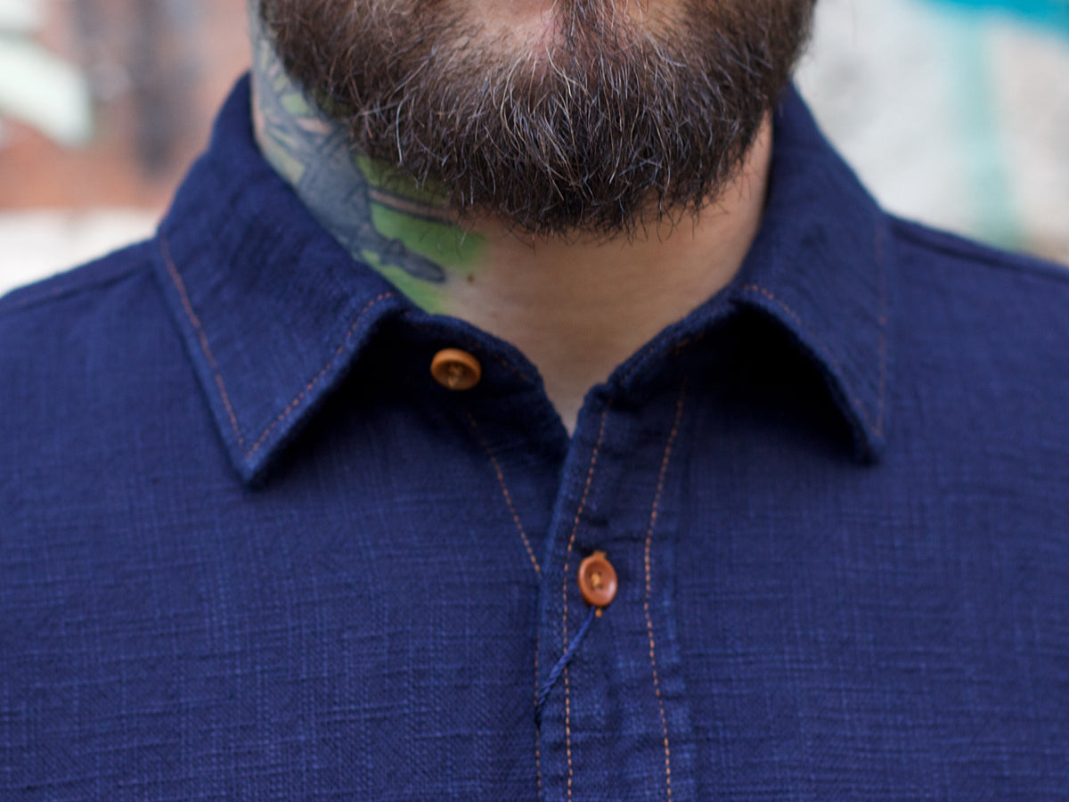 Japan Blue J359521 Indigo Slub Work Shirt