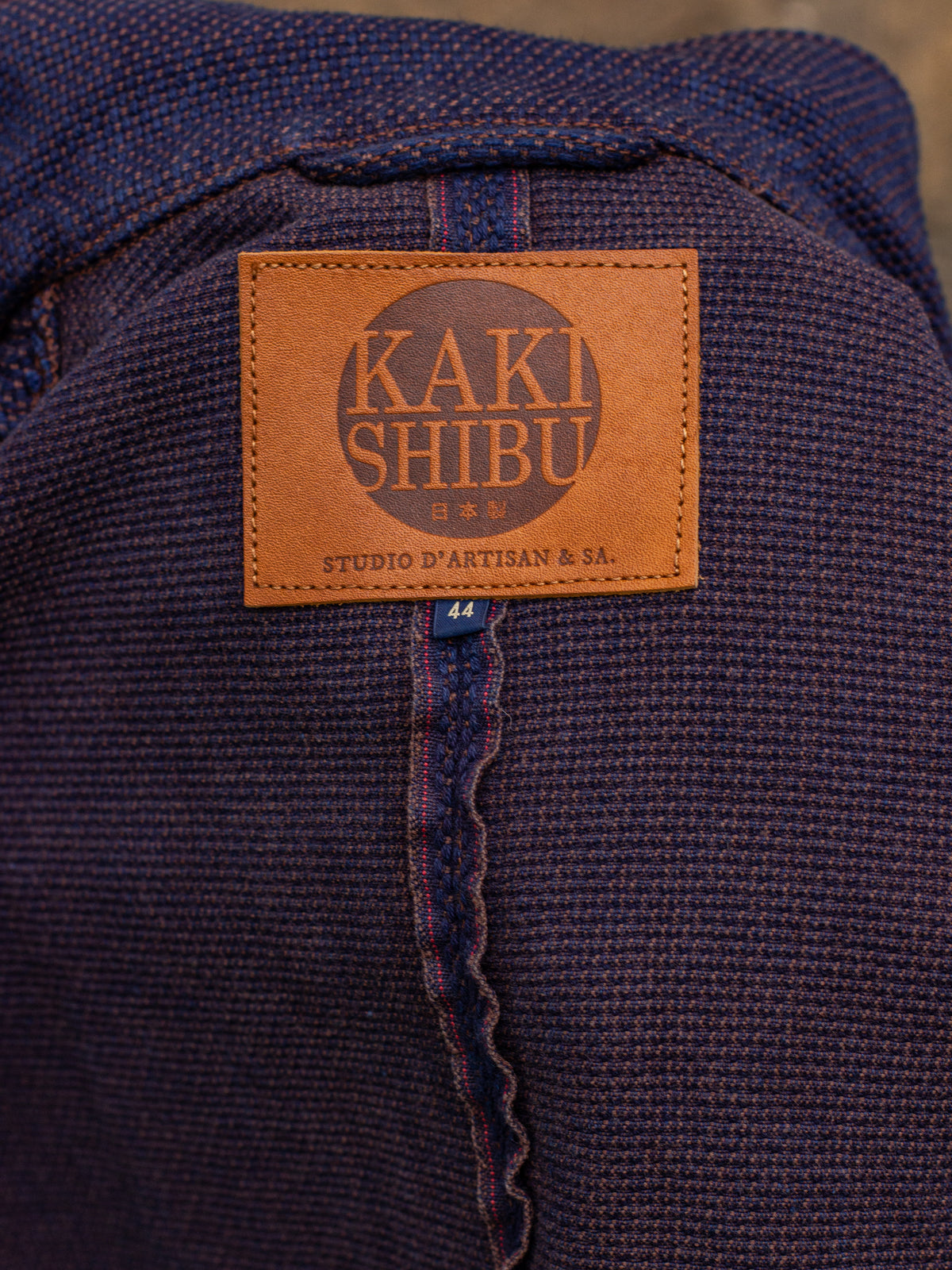 Studio d'Artisan 4524 Kakishibu Sashiko Jacket