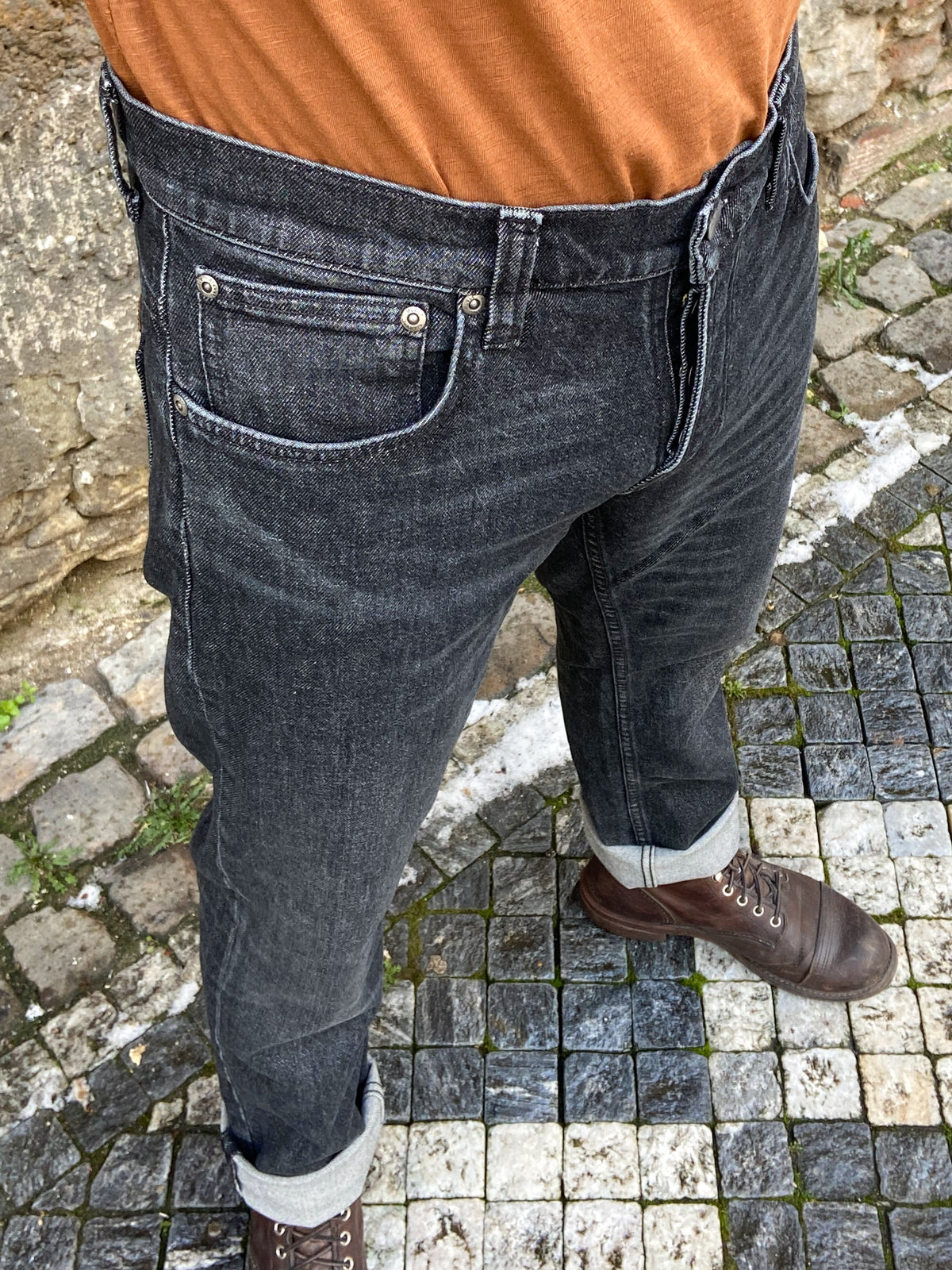 Nudie Jeans Grim Tim Black Pixel