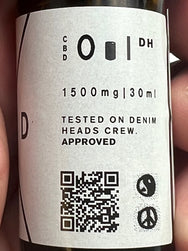DH CBD Oil 30ml (1500 mg CBD)