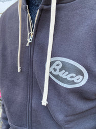 Buco BC20101 Hooded Sweatshirt Ruff-Rider Black