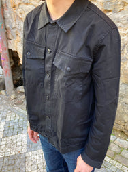 Nudie Jeans Colin Utility Overshirt Black