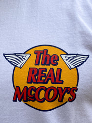 The Real McCoy's MC20001 Logo Tee S/S White