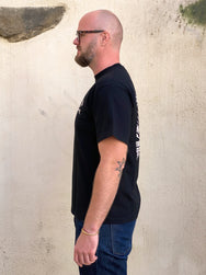 Iron Heart IHT-2002-2020 Printed T-shirt Black