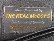 Real McCoy's MW19002 Horsehide Large Zipper Wallet U.S.N.