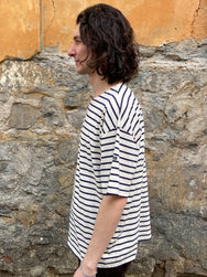 Armor Lux Mariniere Theviec MC Nature/Navire