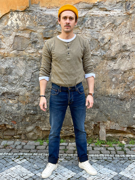 Nudie Jeans Grim Tim Ink Navy