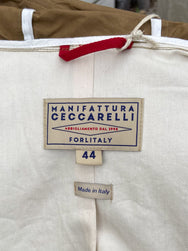 Manifattura Ceccarelli Two Tone Weekender Coat Navy/Tan