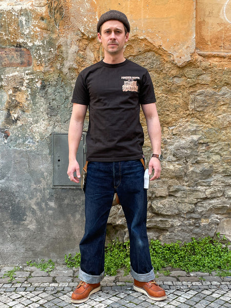 Studio d'Artisan 8032A FOREVER DENIM Short Sleeve T-Shirt