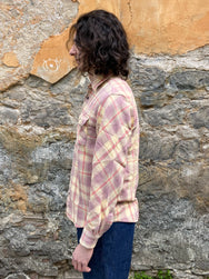 Indigofera Bryson Flannel Shirt Check Flannel, Sun-Fade