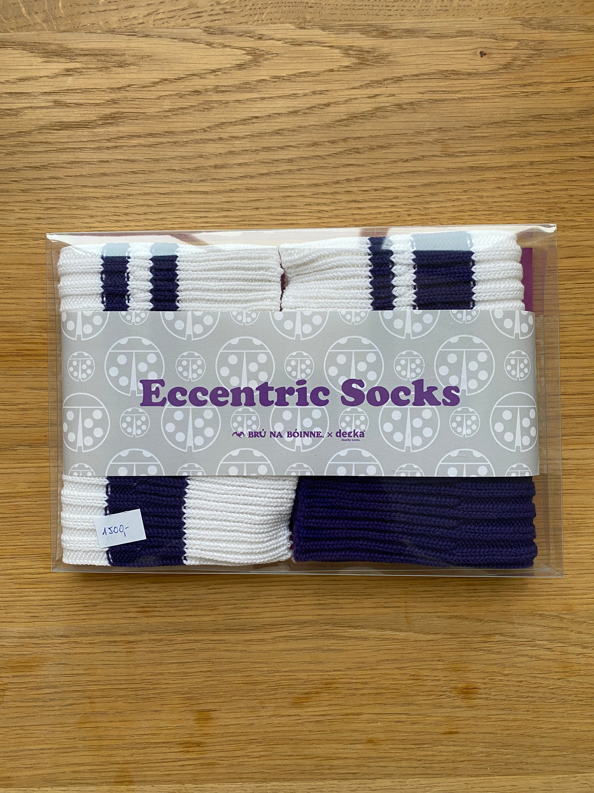 Decka  Eccentric Socks / 4pcs set [BNB × de-08] Purple